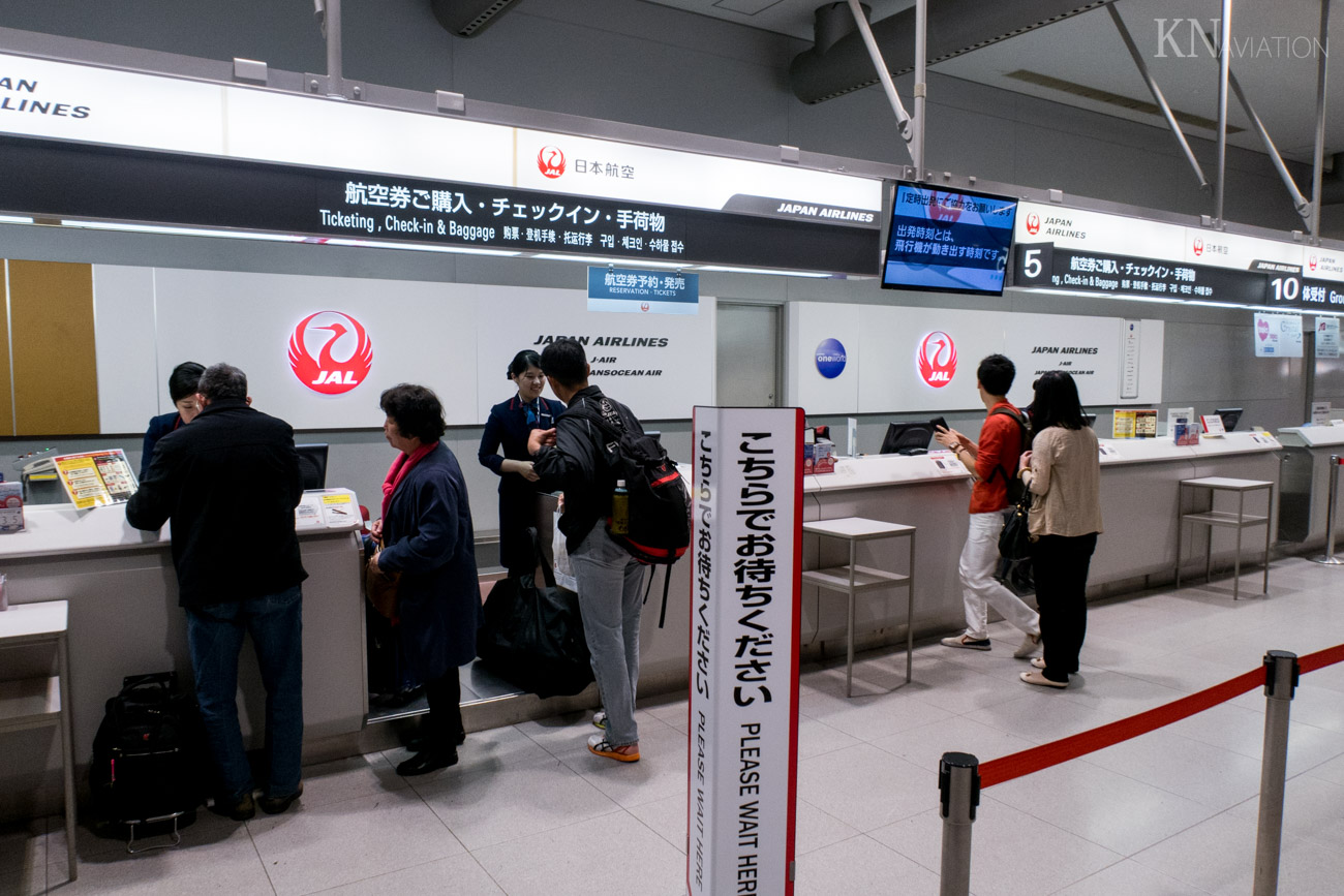 Class J Check-in Counters