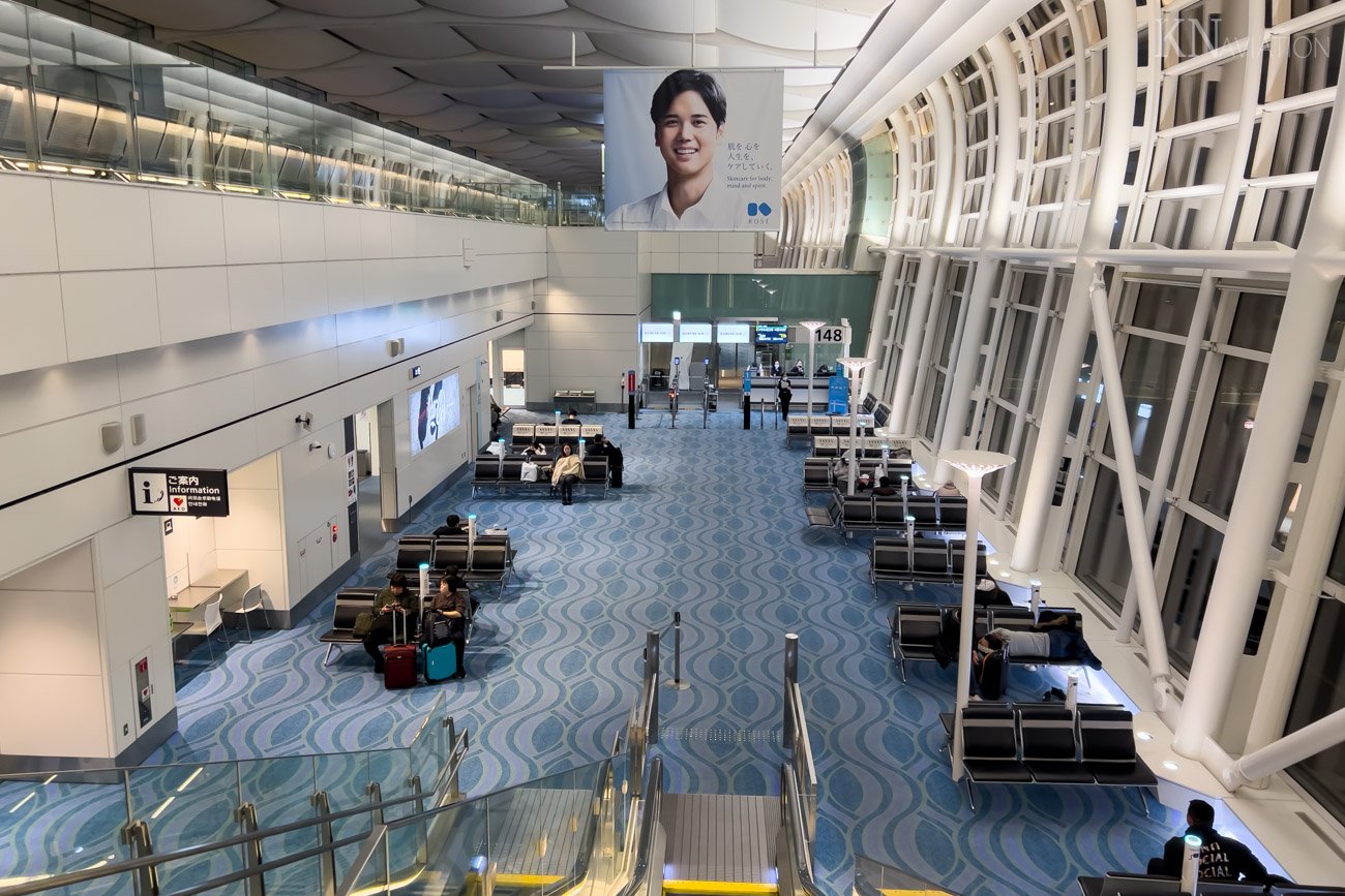 Haneda Airport Gate 148 Waiting Area