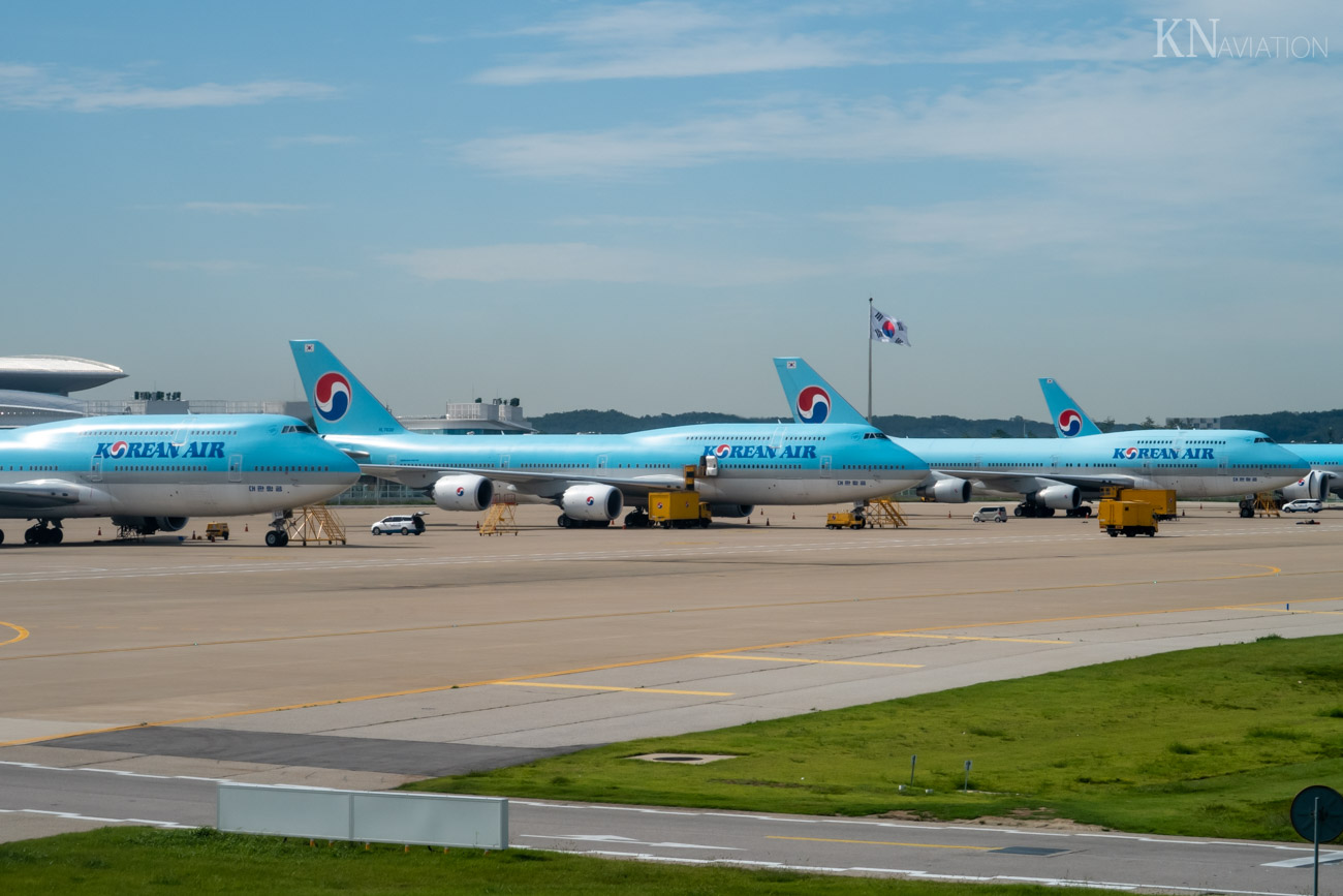 Korean Air 747s