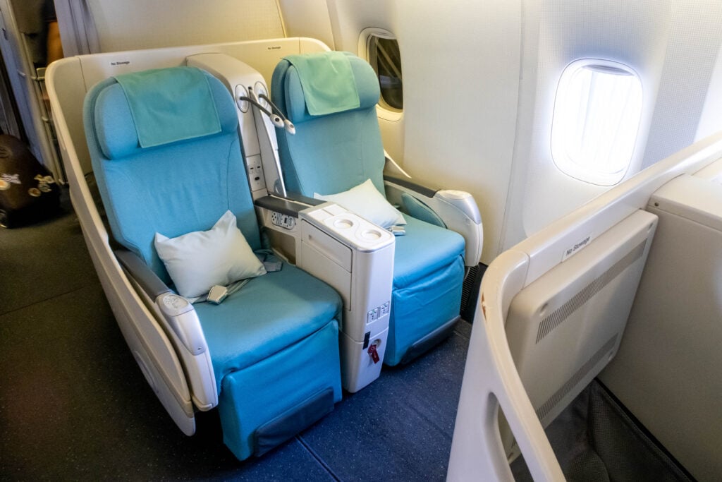 Korean Air Boeing 777-300 Business Class Seat