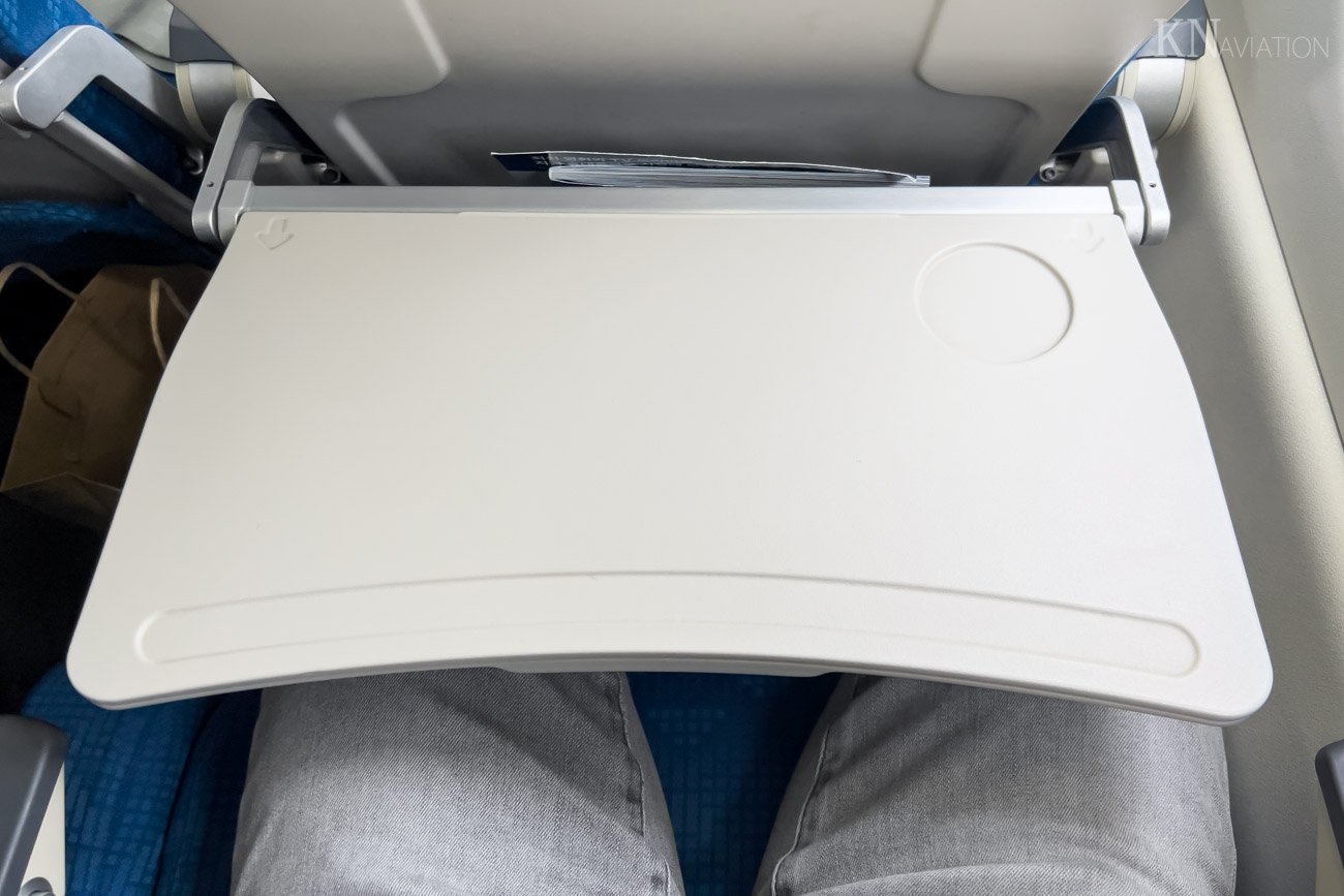 Korean Air A220 Tray Table