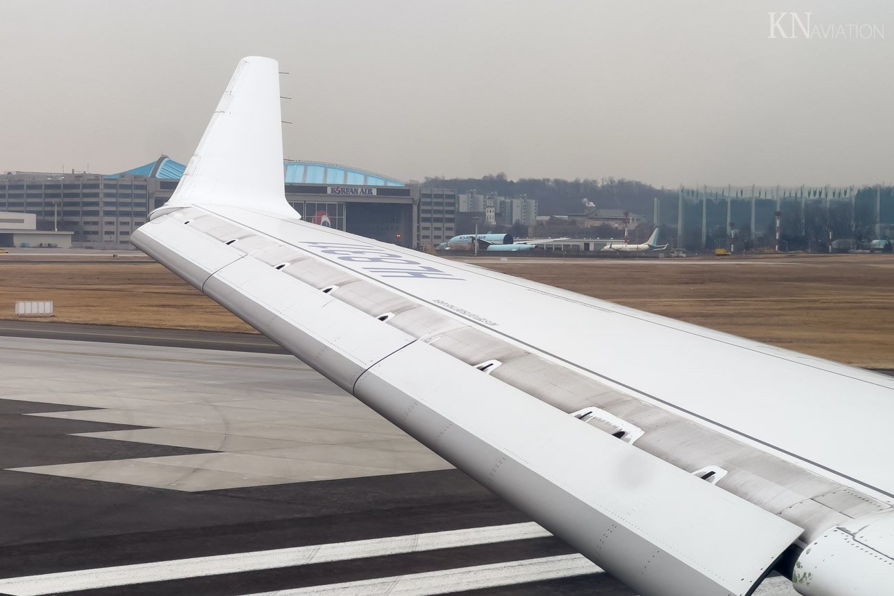 Korean Air A220 Departure from Seoul