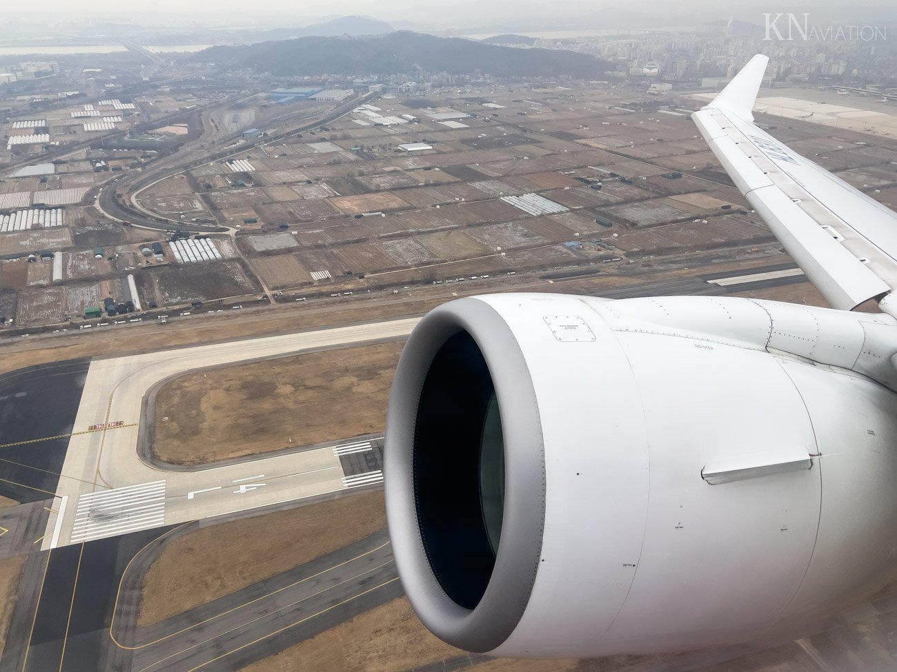 Korean Air A220 Departure from Seoul