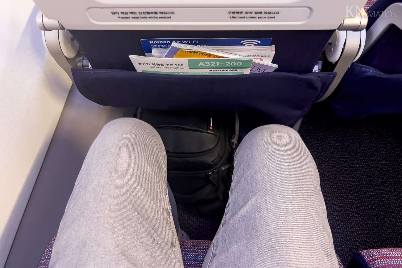 Korean Air A321neo Economy Class Legroom