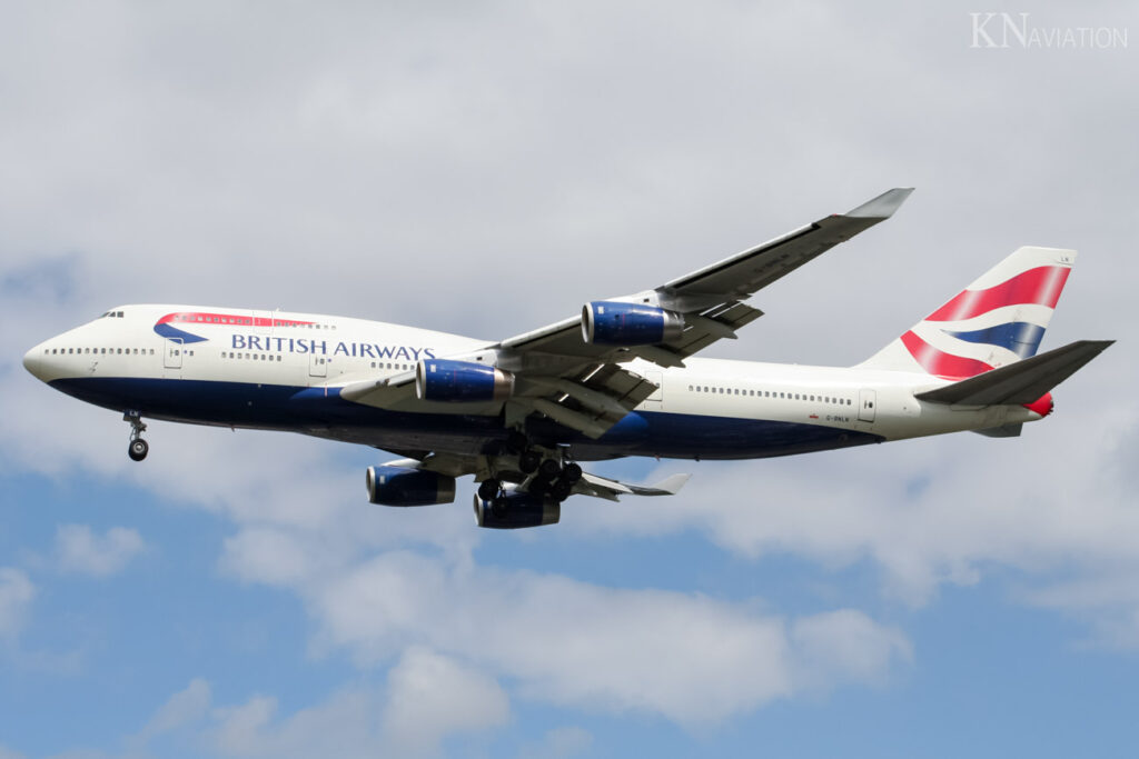 British Airways 747-400