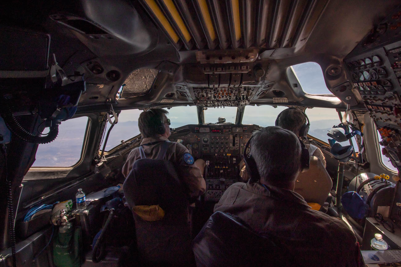 NASA DC-8 Cockpit