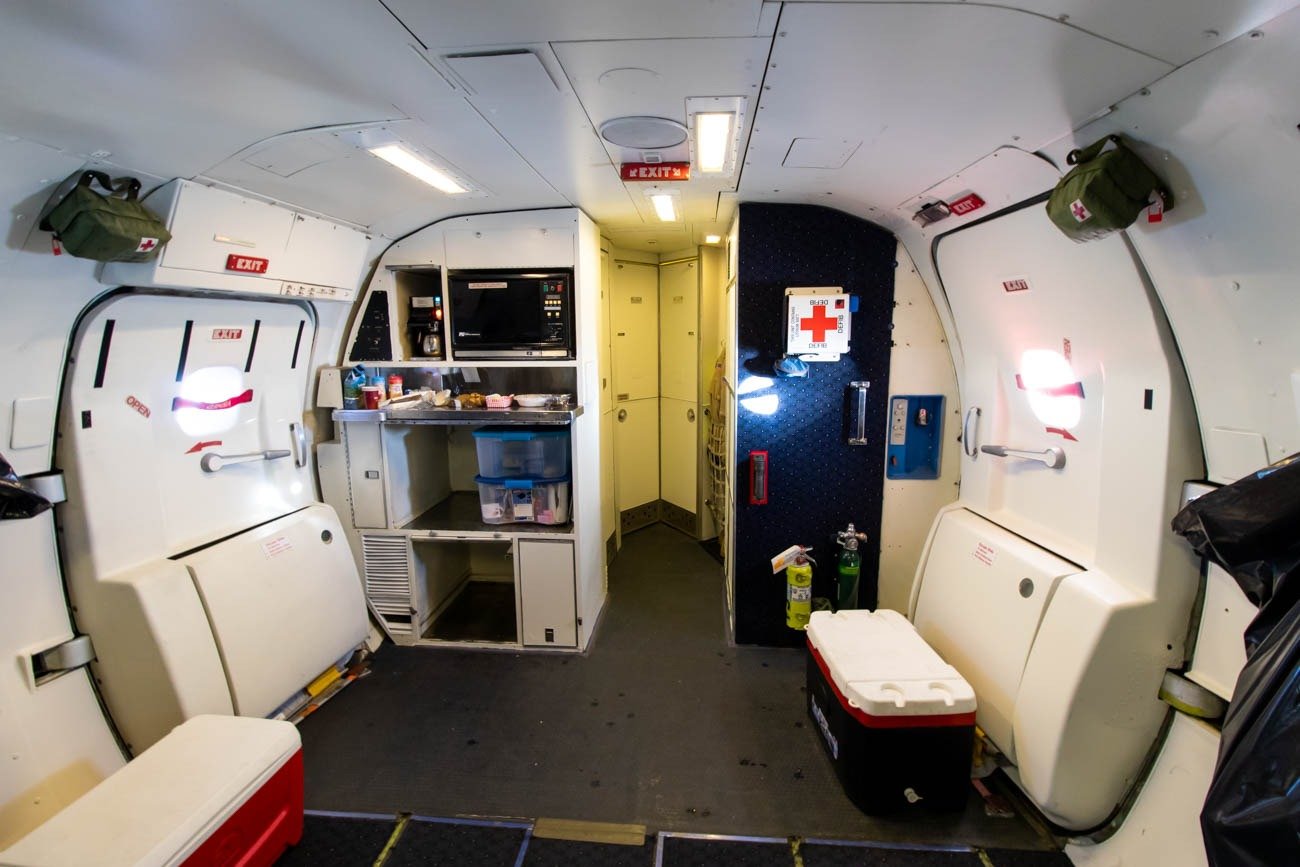 NASA DC-8 Cabin