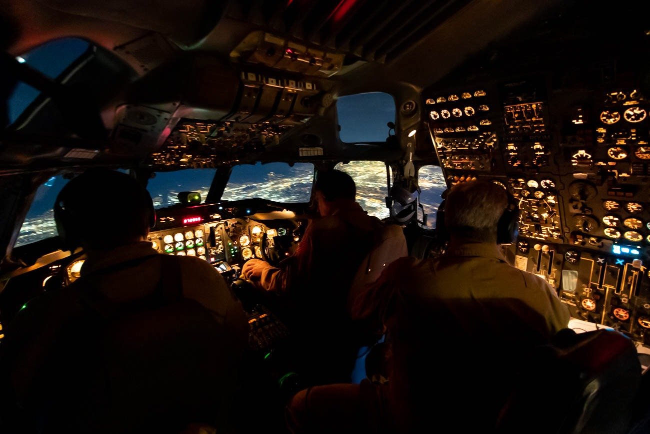 NASA DC-8 Cockpit