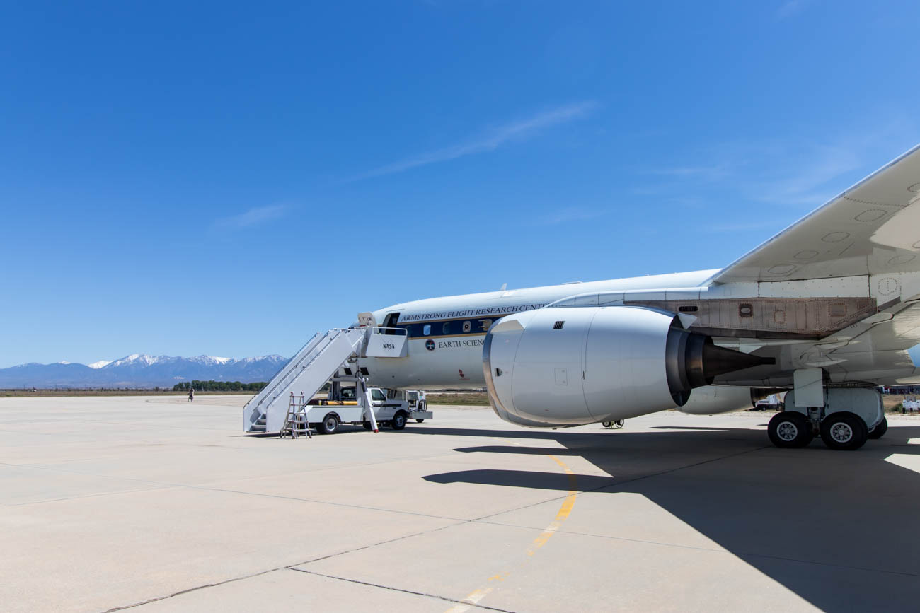 NASA DC-8 (N817NA) at Palmdale Airport