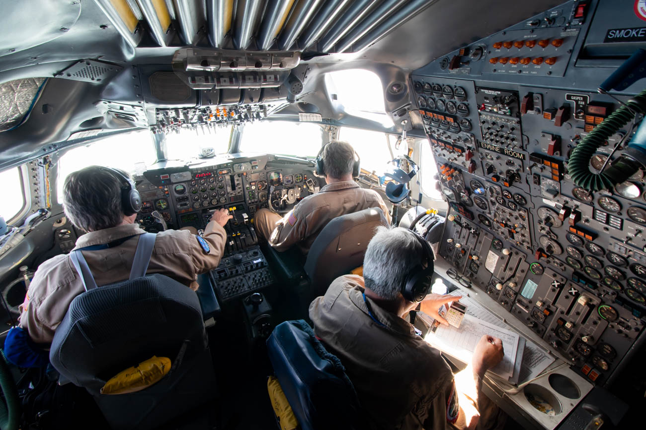 NASA DC-8 Cockpit