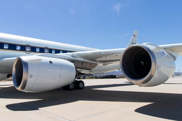 NASA DC-8 (N817NA) at Palmdale Airport