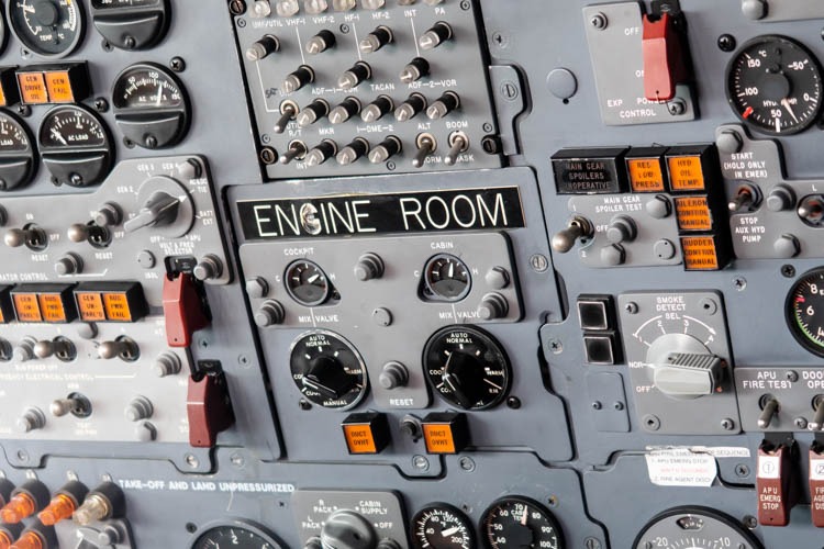 NASA DC-8 Cockpit