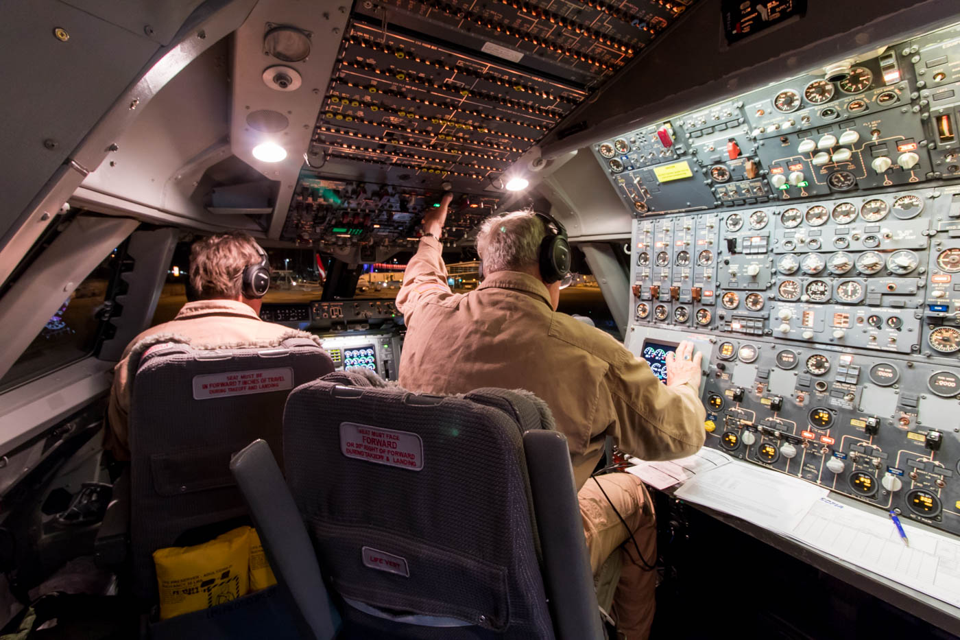 NASA SOFIA 747SP Cockpit