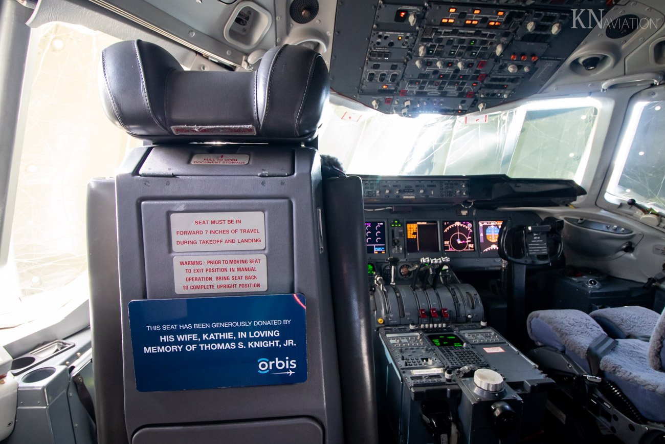 Orbis Flying Eye Hospital MD-10 Cockpit