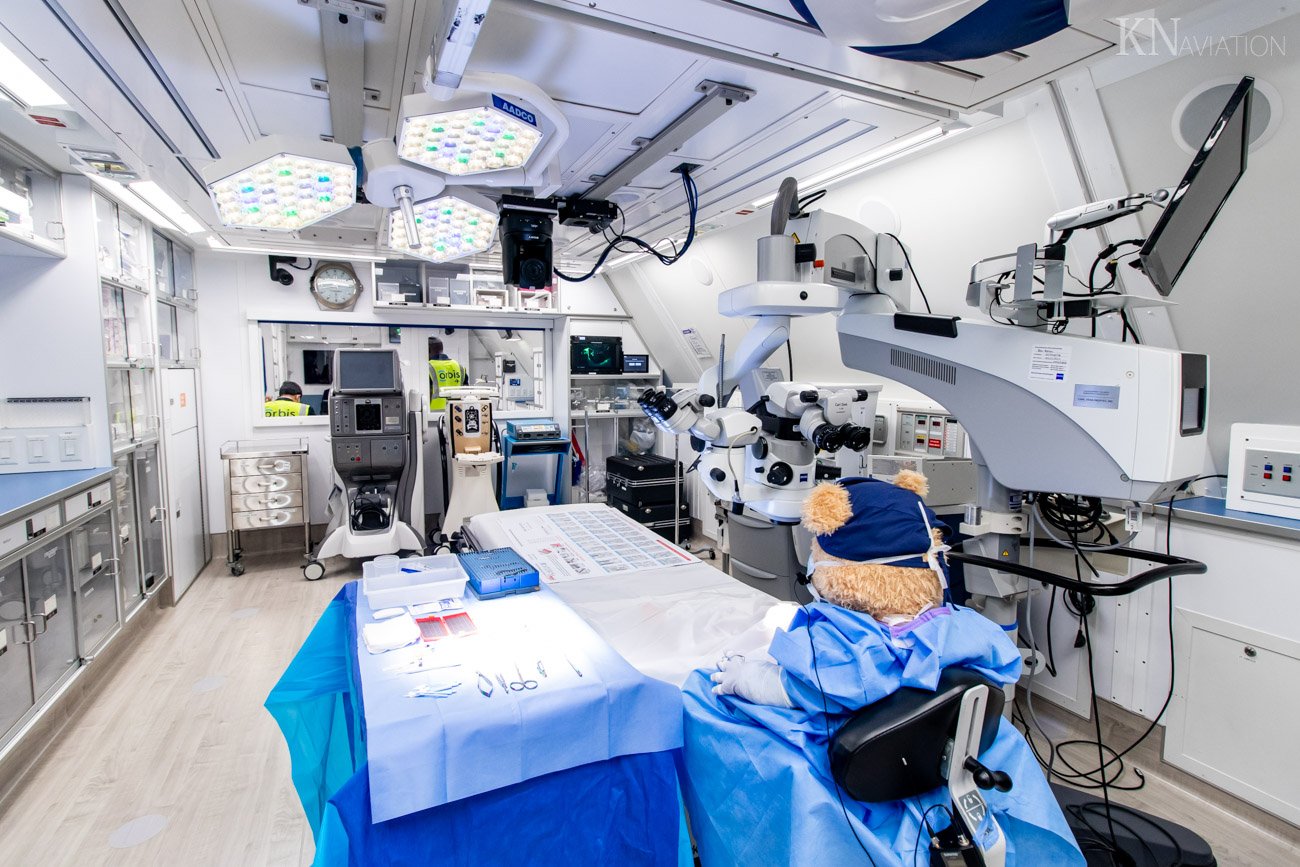 Orbis Flying Eye Hospital MD-10 Operating Room