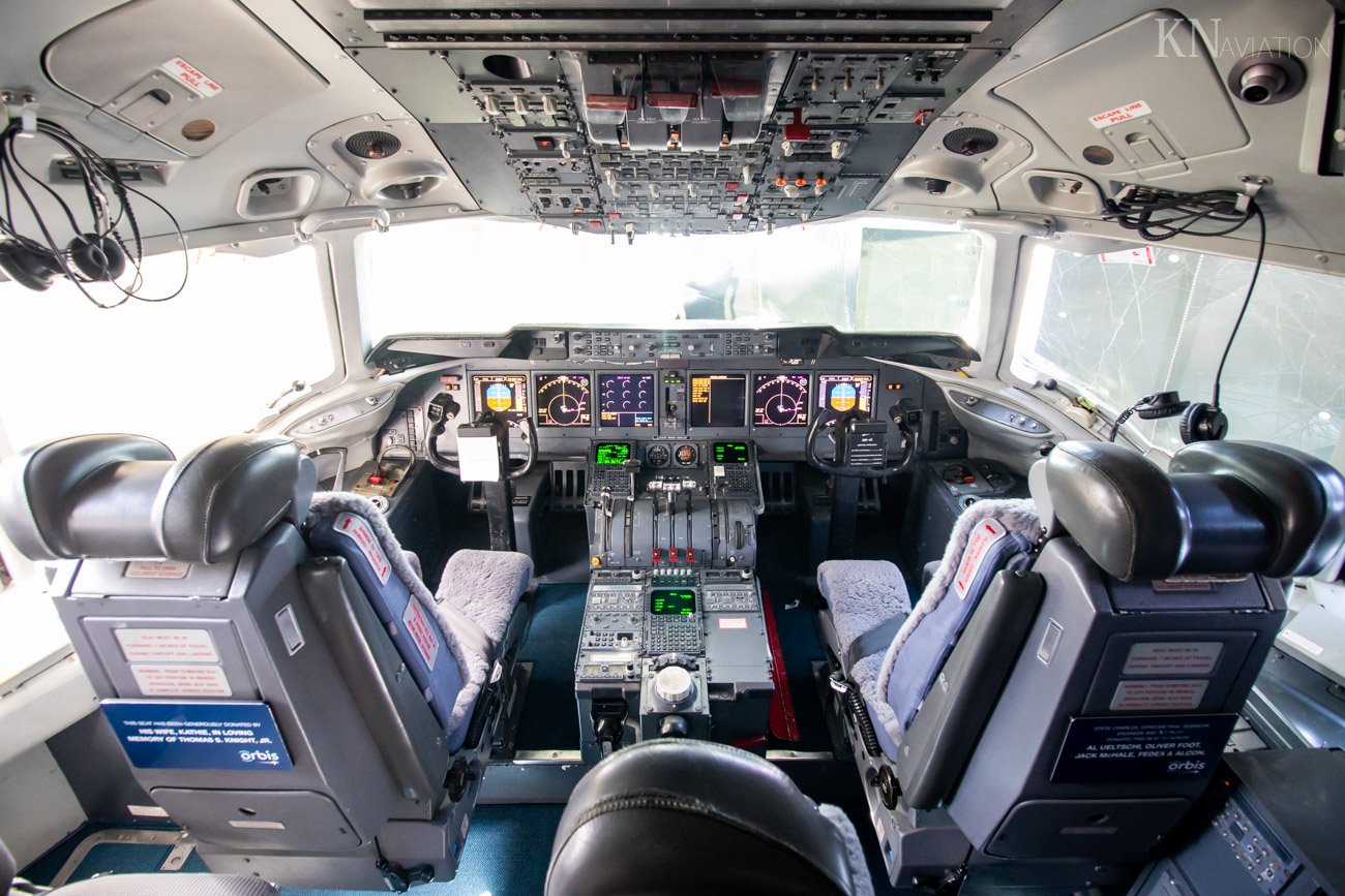 Orbis Flying Eye Hospital MD-10 Cockpit