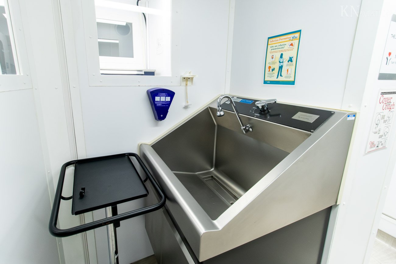 Orbis Flying Eye Hospital MD-10 Sink