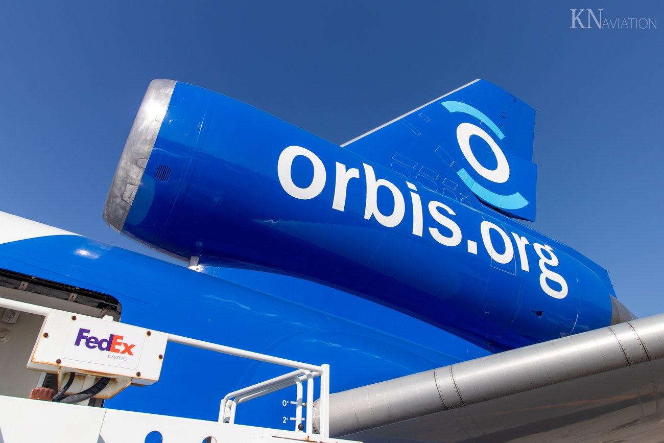 Orbis Flying Eye Hospital MD-10 Engine