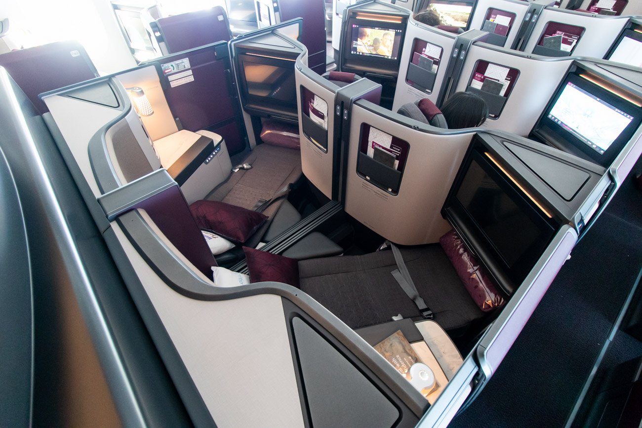 Qatar Airways 787-9 Business Class Double Bed