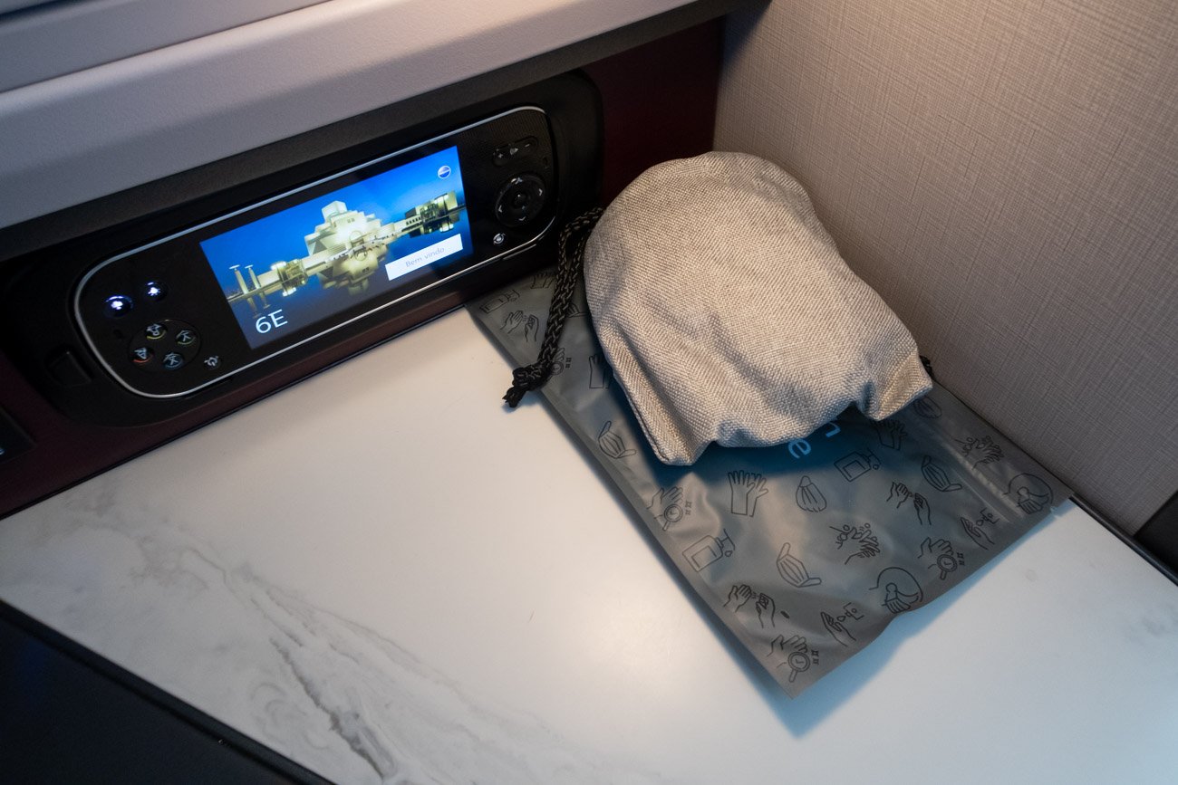 Qatar Airways 787-9 Business Class Amenity Kit