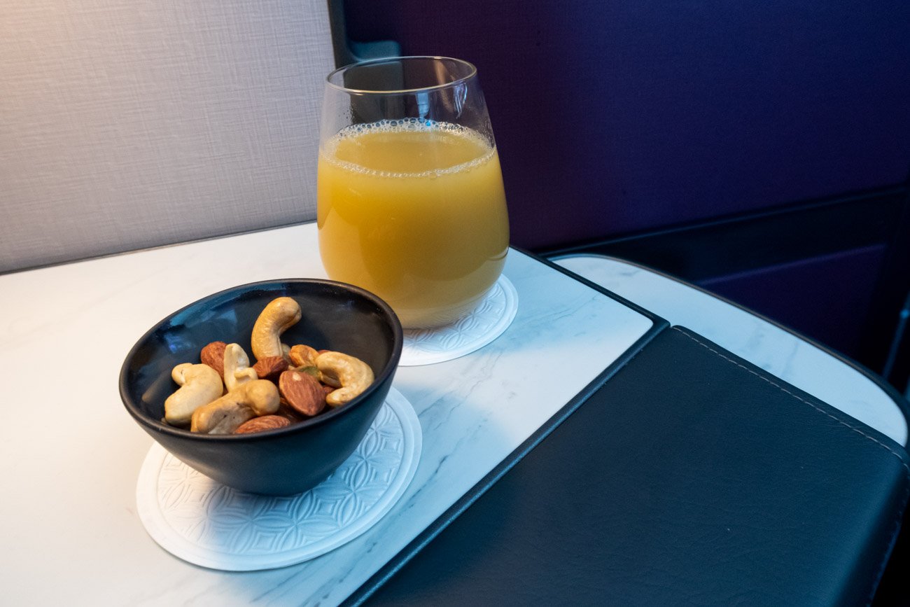 Qatar Airways Medium-Haul Business Class Meal