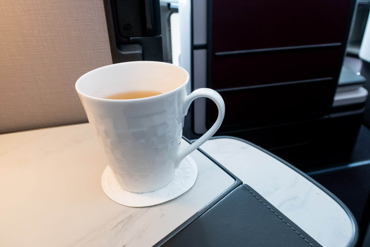 Qatar Airways Medium-Haul Business Class Tea