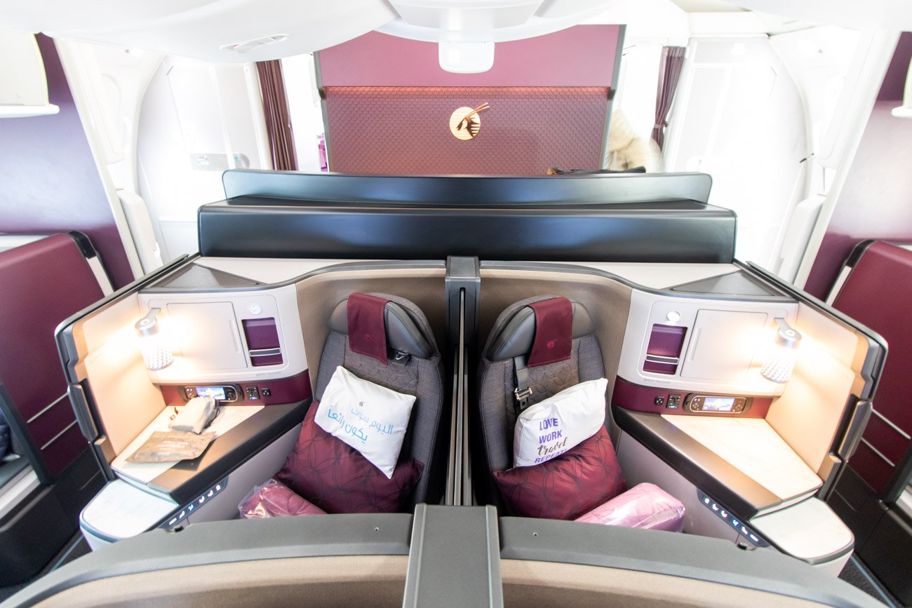 Qatar Airways 787-9 Business Class Seat Pair