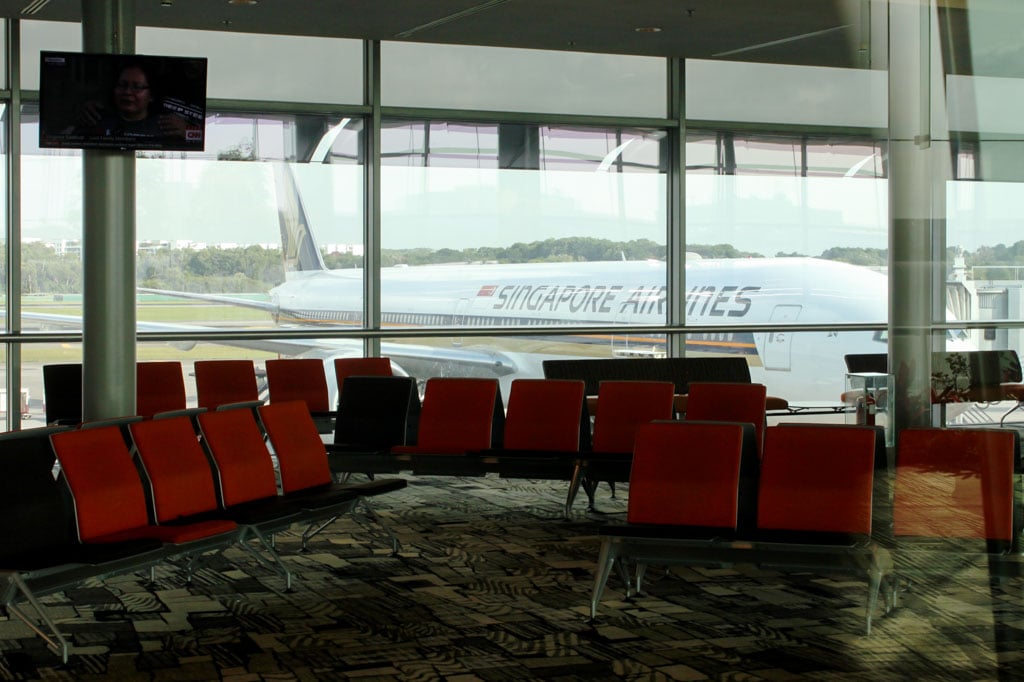 Gate at Changi