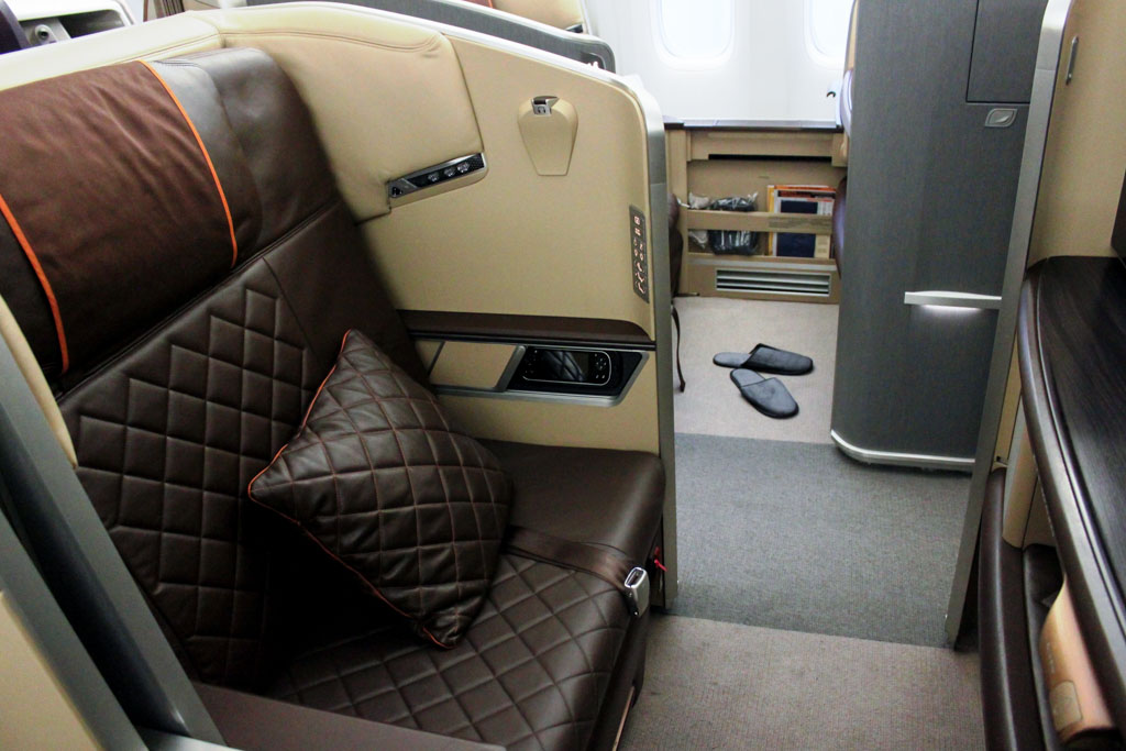 Singapore Airlines 777-300ER First Class