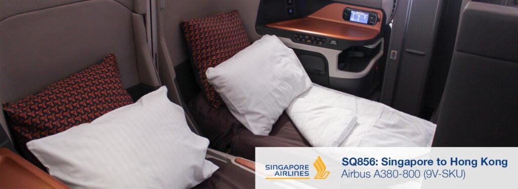 Review: Singapore Airlines A380 New Business Class from Singapore to Hong Kong