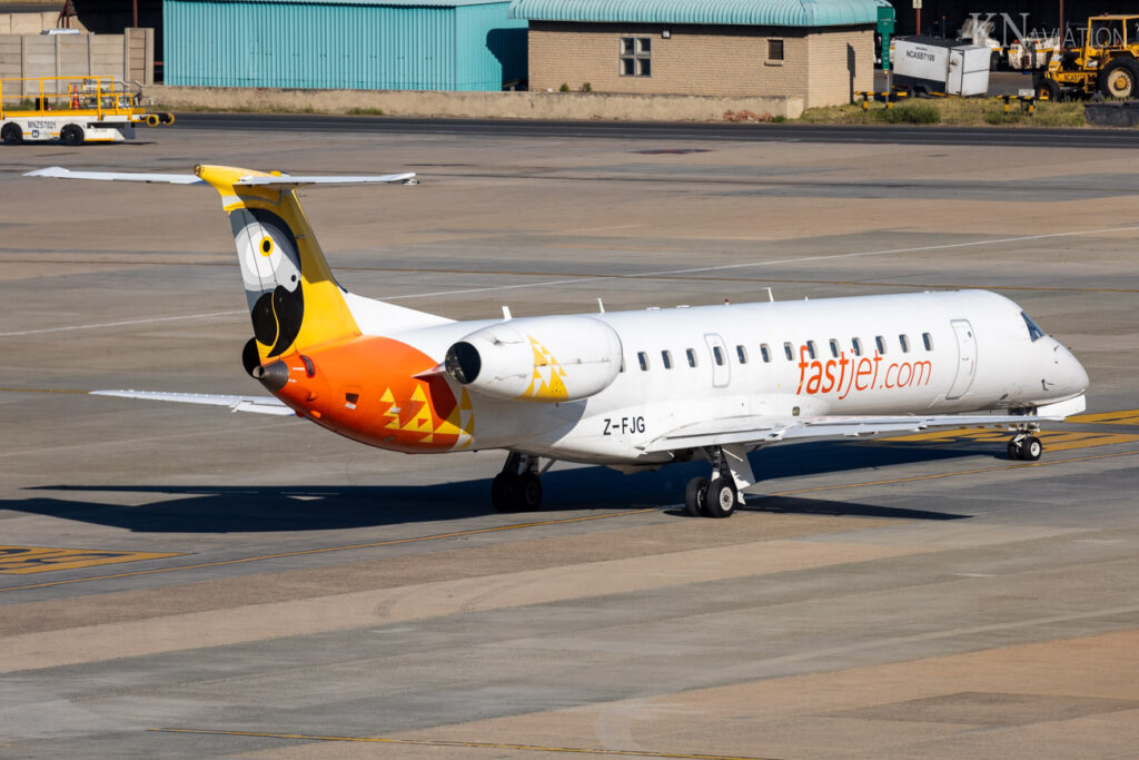 Fastjet Zimbabwe Embraer ERJ-145