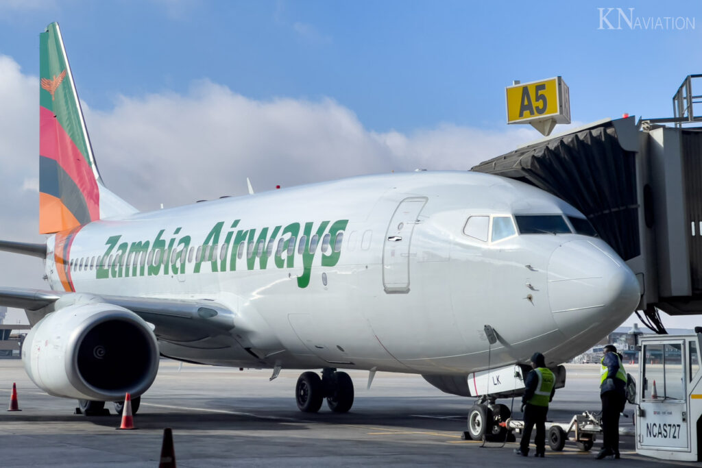 Zambia Airways Boeing 737-700