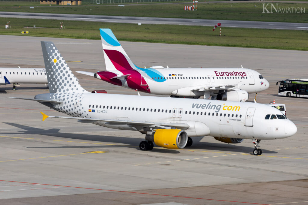 Vueling A320 in Stuttgart