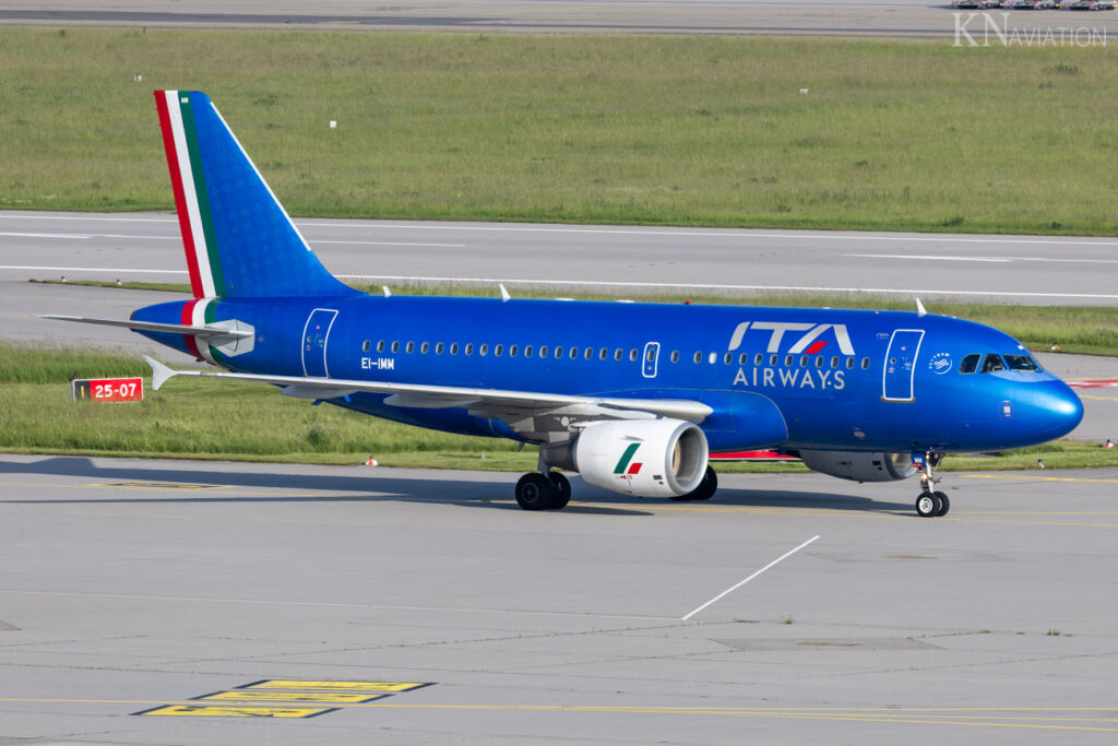 ITA Airways A319 in Stuttgart