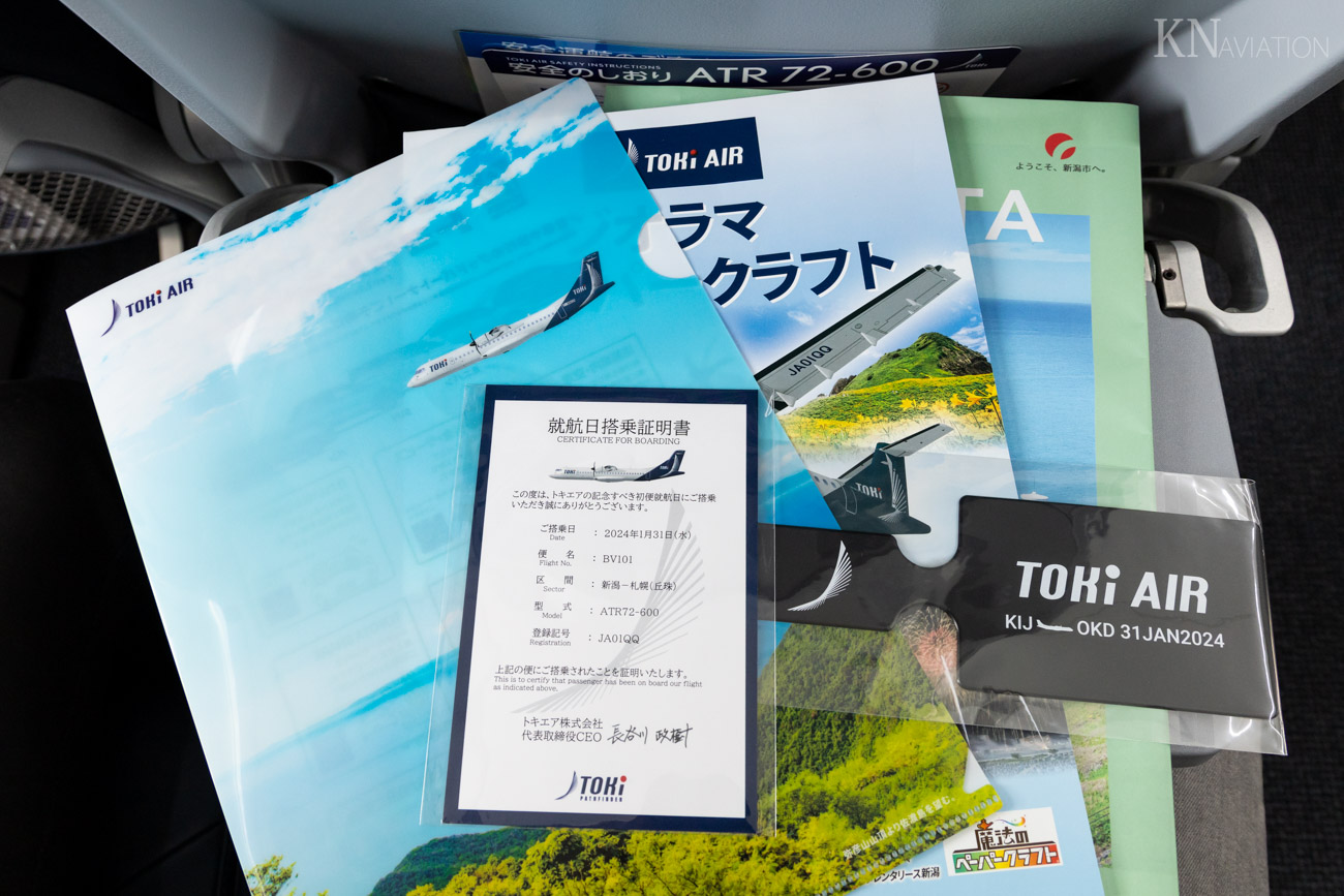 Toki Air Inaugural Flight Service