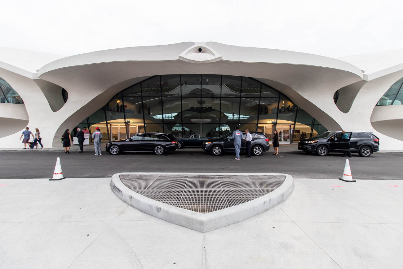 TWA Hotel Driveway