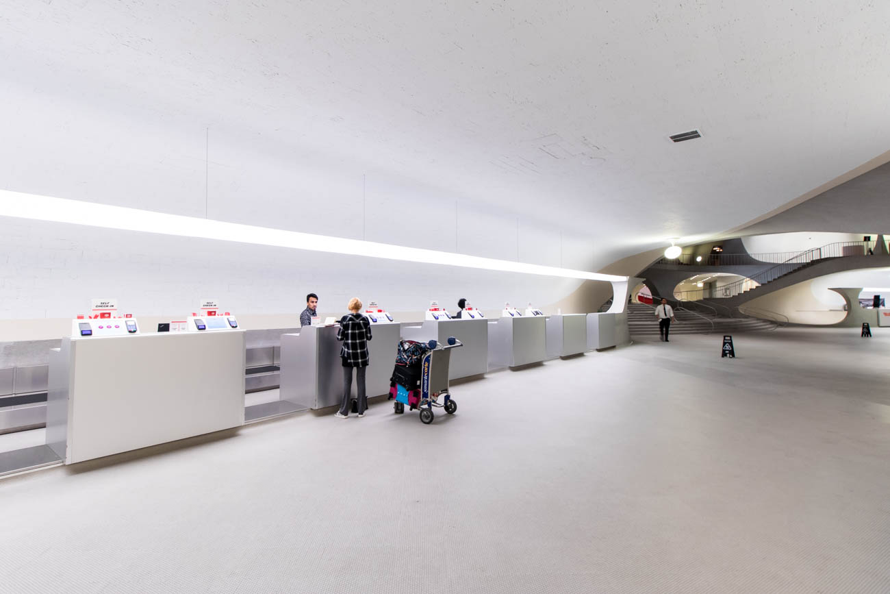 TWA Hotel Check-in Area