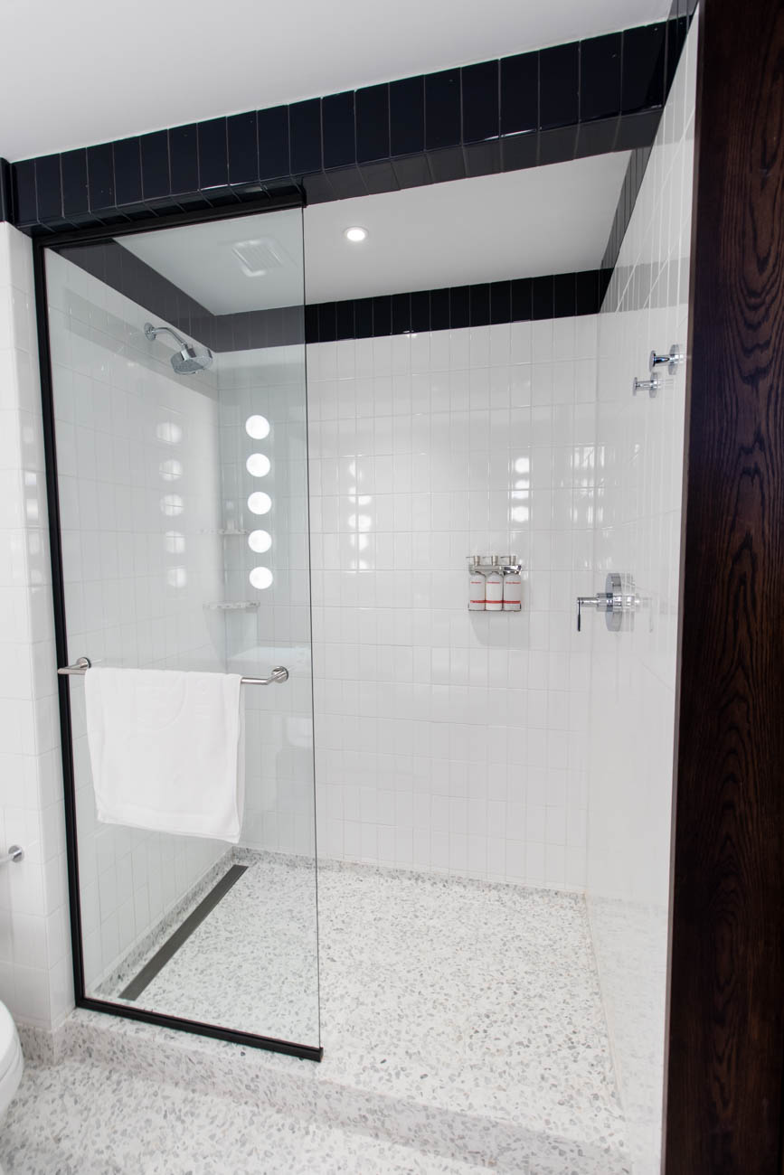 TWA Hotel Shower