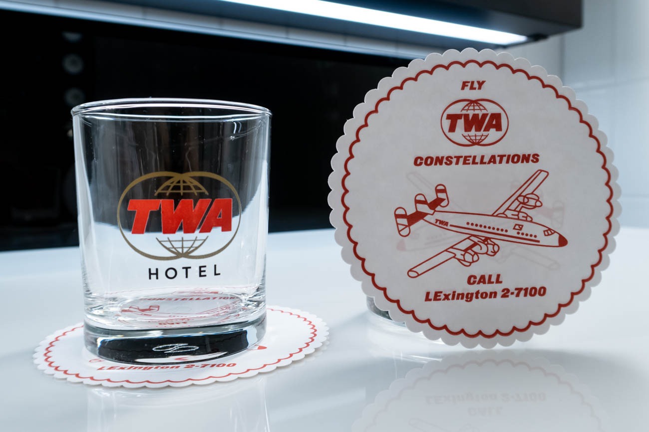 TWA Hotel Glasses