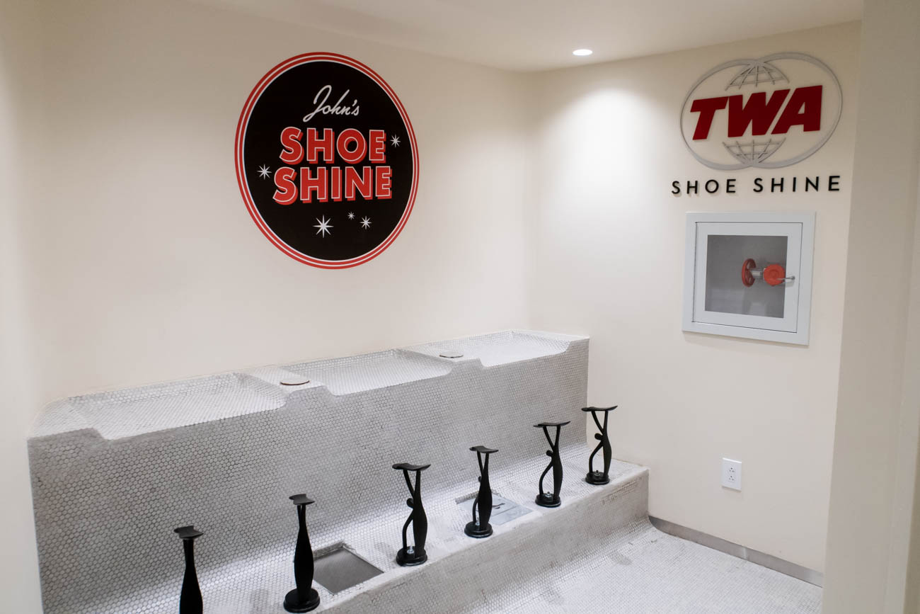 TWA Hotel Shoe Shine