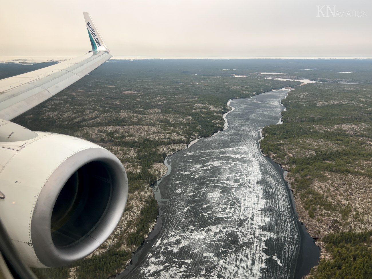 WestJet 737-700 Yellowknife